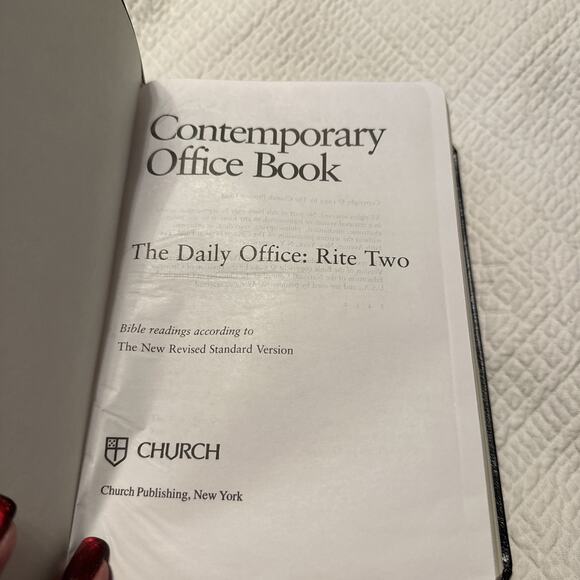 Contemporary Office Book: New Revised Standard Version by Church Publishing - Picture 3 of 11